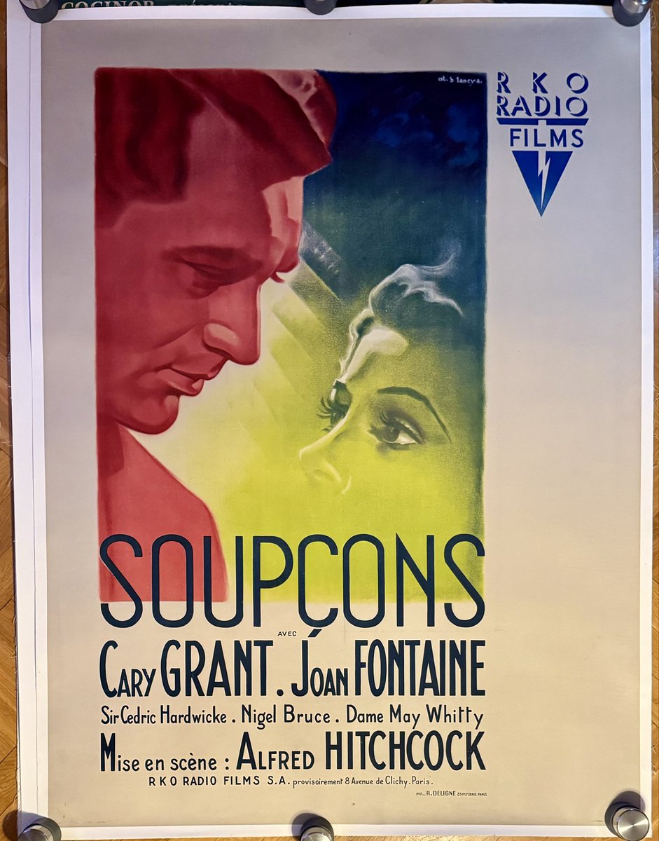Christophe_Co's tweet photo. On ne fait pas beaucoup mieux que les affiches originales françaises des grands films noirs d’Hollywood. Une préférée ? (1/2) #Collection #Affiches https://t.co/PyxjK5lUvQ