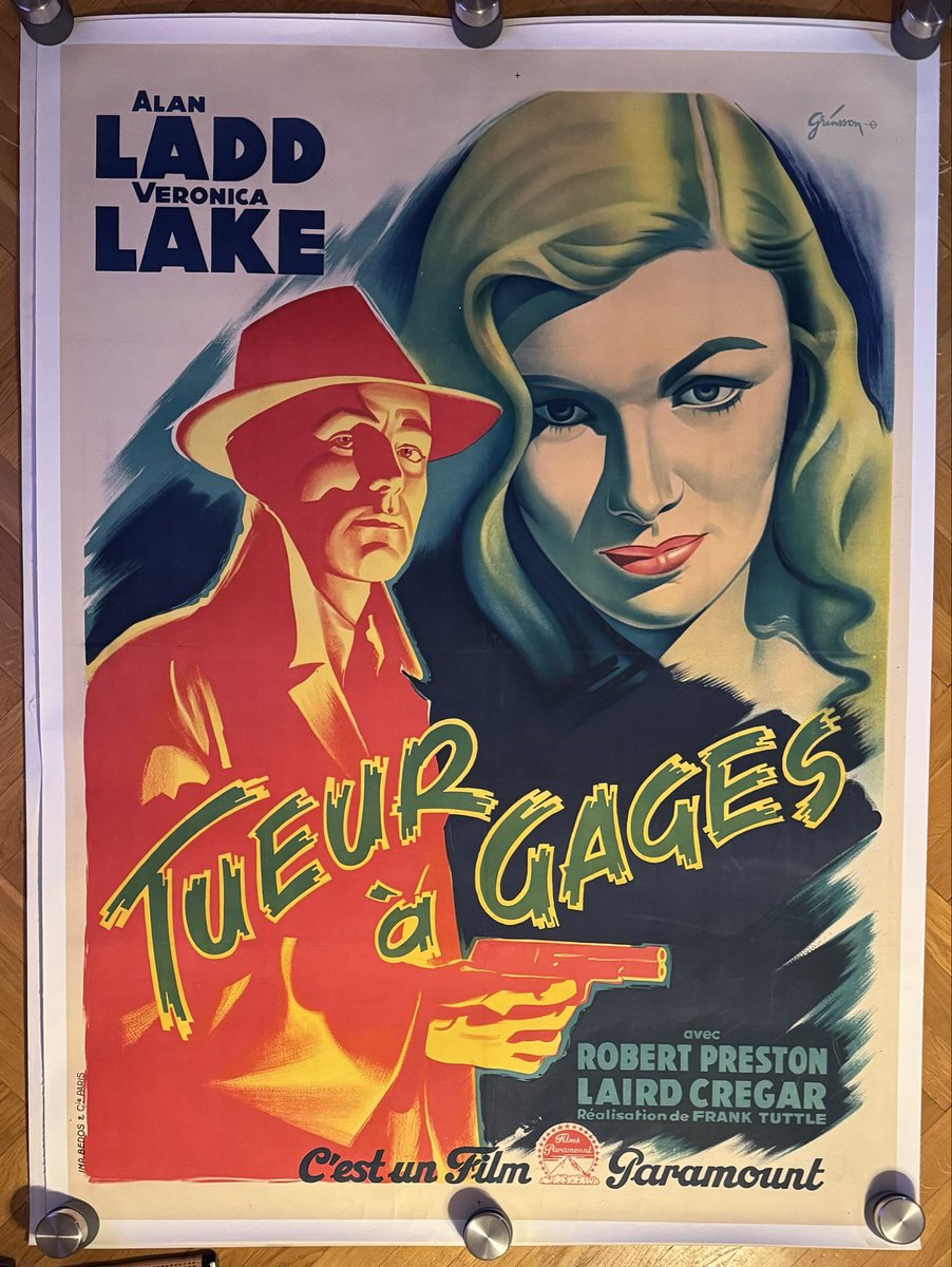 Christophe_Co's tweet photo. On ne fait pas beaucoup mieux que les affiches originales françaises des grands films noirs d’Hollywood. Une préférée ? (1/2) #Collection #Affiches https://t.co/PyxjK5lUvQ