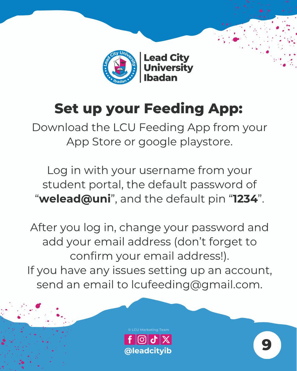 LeadcityIB's tweet photo. At Lead City University, we are committed to providing an environment where students can learn, grow, innovate and prepare for meaningful impact.

#LeadCityUniversity #Admission2026 #UniversityAdmission #StudentRegistration #KnowledgeForSelfReliance https://t.co/0RlMYI9hKk