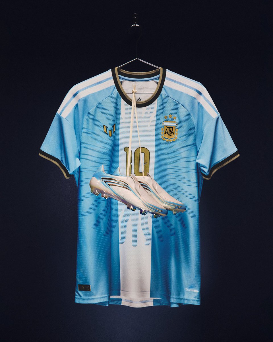 vsrsus's tweet photo. adidas unveil Messi’s last-ever Argentina jersey. https://t.co/7VtFrHbpfM