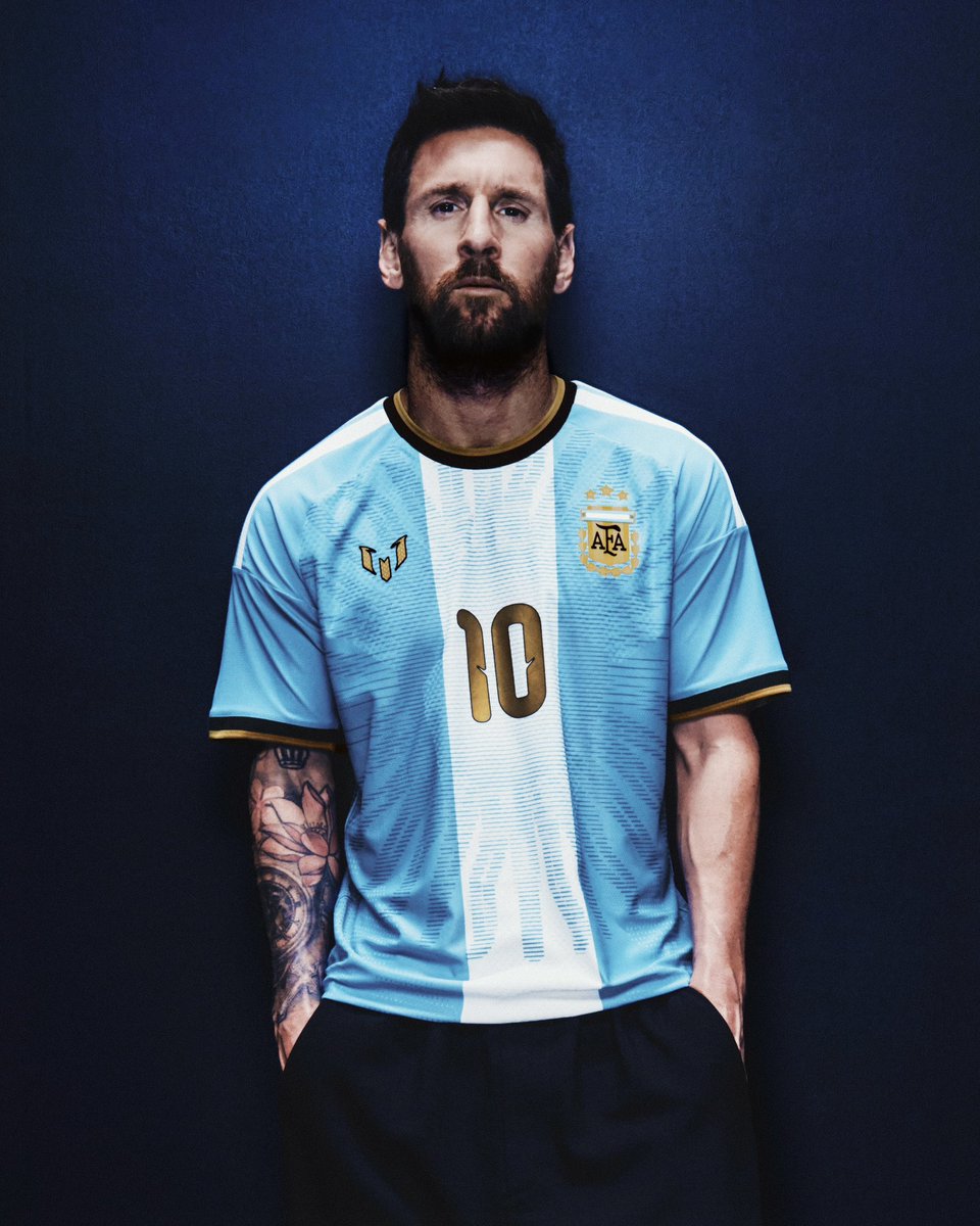 vsrsus's tweet photo. adidas unveil Messi’s last-ever Argentina jersey. https://t.co/7VtFrHbpfM