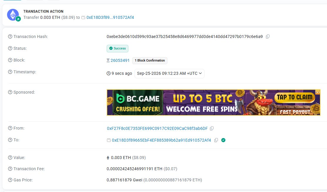 ZihadHossen22's tweet photo. jimmy launched the same thing like jack did, need to send $8  @JIMMYEDGAR 

- send 0.003 in eth 
- send $8 via xmoney 
- or send 0.068 in sol  14 hours left

Me Alredy Send 1 Trx 
My address : 0xF27F8c0E7353FE699C0917C92E09CaC98f3ab6DF https://t.co/8cgZ3sixOW