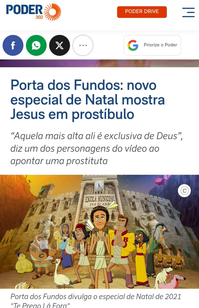 ferdeg_renasce's tweet photo. DIVULGAR ISSO SEM DÓ.
A esquerda odeia Jesus Cristo e os Cristãos https://t.co/sKW6pnC37A