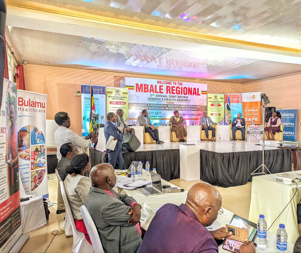 Bulamu_official's tweet photo. Day Two in Mbale City. 📍

Health leaders and stakeholders from 16 districts and Mbale City are reviewing health sector performance, key challenges, and practical actions to strengthen health services.

We’re glad to be part of the conversation.

#BulamuCares #BulamuHealthcare https://t.co/wzdhXujquM