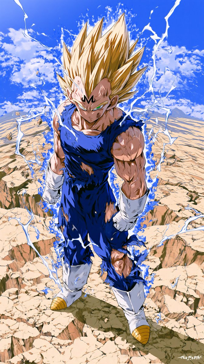 Classisco123's tweet photo. Majin Vegeta https://t.co/ep7bAoUFfP