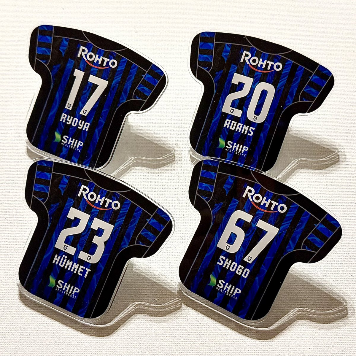 MasaMofuG's tweet photo. シークレット ユニ型回転クリップ

譲：17.20.23.67
求：14 or 定価買取

お気軽にリプ・DMお願い致します。
#ガンバ大阪
#ガンバグッズ取引 https://t.co/O43E0U4smZ