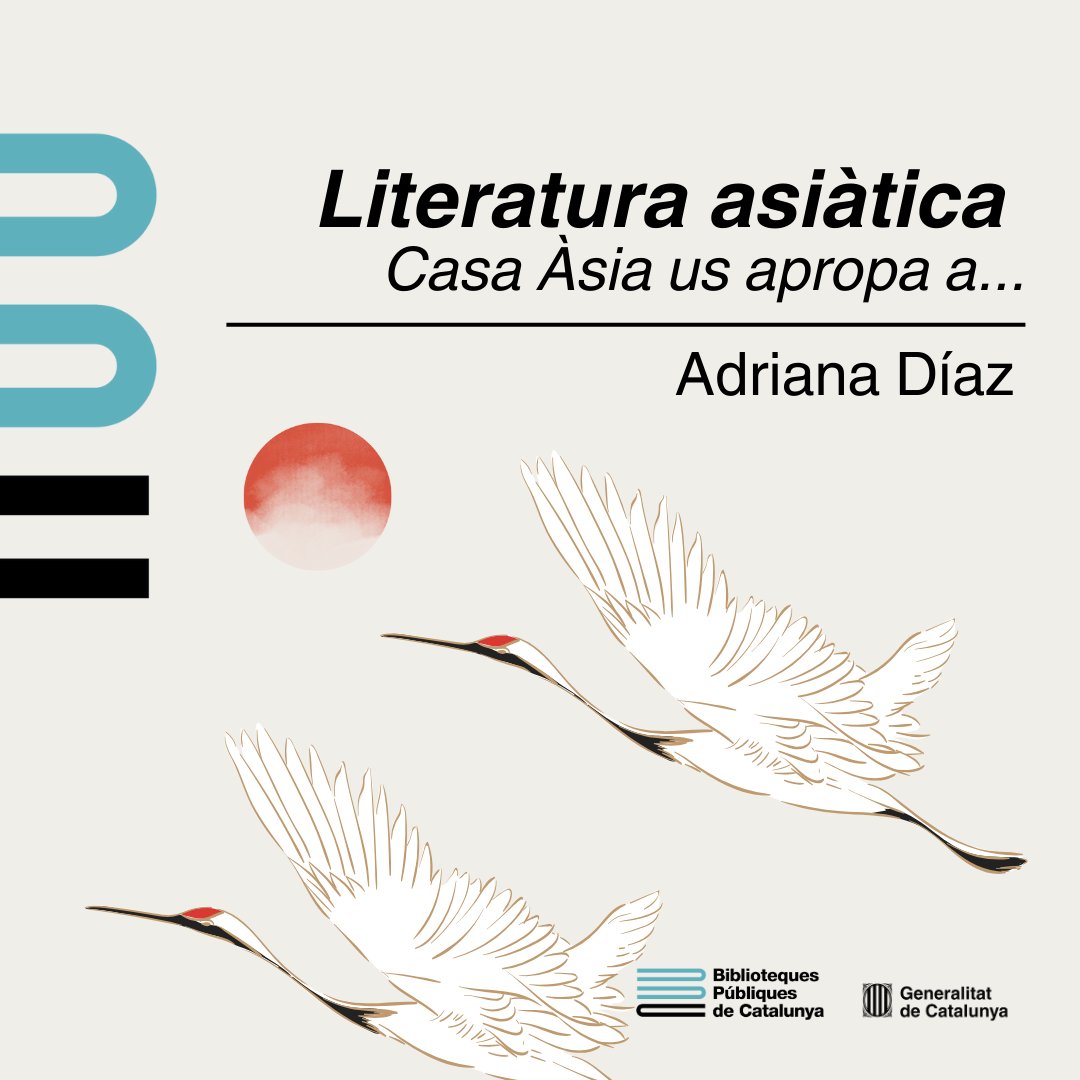 CasaAsia's tweet photo. 📙 ¿T'interessa la literatura asiàtica?

👩‍💻 Des de @CasaAsia i amb les @bibliotequescat t'oferim un club de lectura virtual i gratuït amb una moderadora especialitzada, la periodista cultural Adriana Díaz @adriana_aradi.

📖 Aquest mes llegirem 'El sur', de l'escriptor malaisi Tash Aw, una de les figures destacades de la literatura asiàtica contemporània.

🎤 La trobada tindrà lloc el pròxim 2 d'octubre en format virtual i comptarà amb la participació de l'autor, que conversarà amb les persones assistents sobre la novel·la.

✅ L'activitat és gratuïta, amb inscripció prèvia:
https://t.co/iH0u5q3GDw