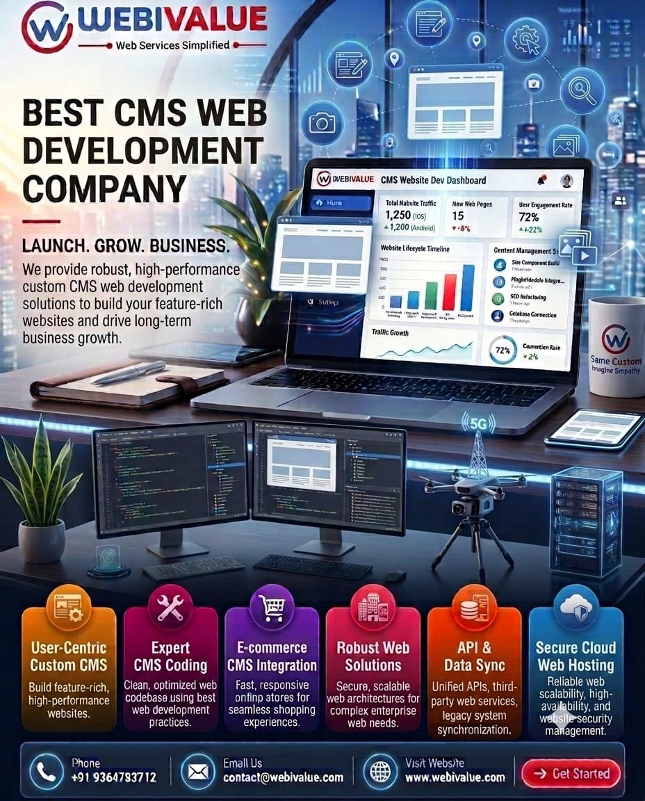 abhijnawebival's tweet photo. Best CMS Web Development Company in Norway by WebiValue provides secure, scalable, responsive, and SEO-friendly Content Management System solutions tailored to business needs. 

#CMSDevelopmentCompany #CMSDevelopmentCompanyNorway  #WebiValue #Norway https://t.co/TPoDAXXAJJ