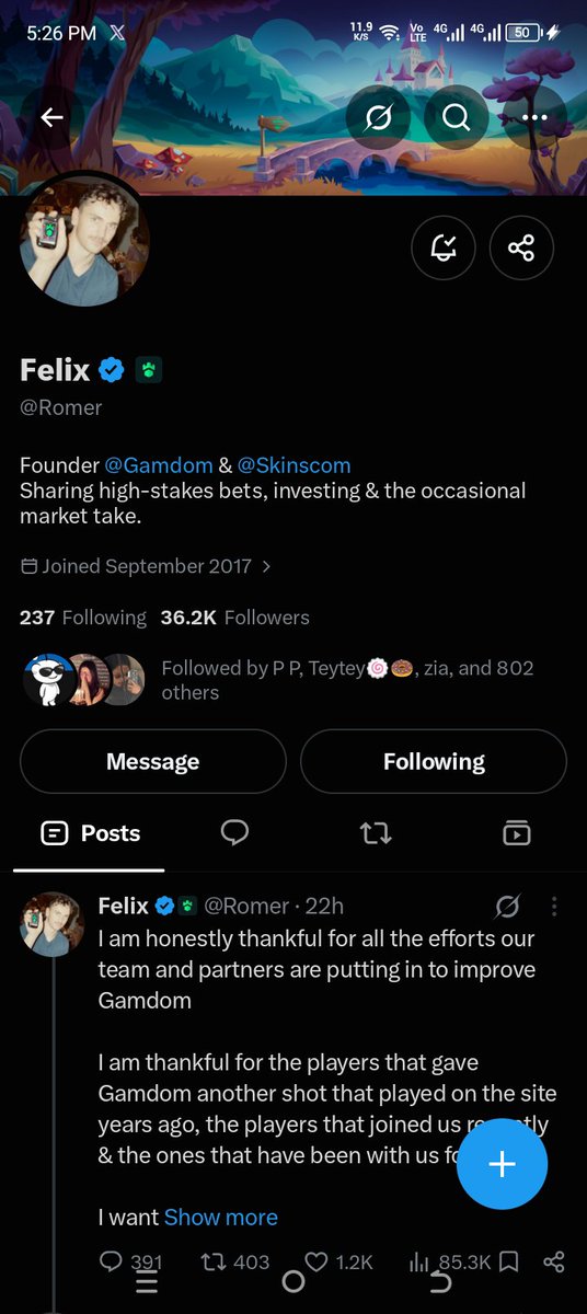 iheartr0za's tweet photo. @mockerbey @Romer @gamdom followed you two legends🫡 @mockerbey @Romer thanks fam 
I'm under your code mocker 

usn: luckyrosa 
id: 48243109 https://t.co/ExdTsfYIAE
