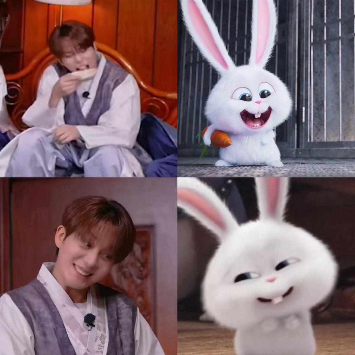 KHJBASE's tweet photo. hes literally snowball 🤏🏼🤏🏼 https://t.co/PWGBNacIdd