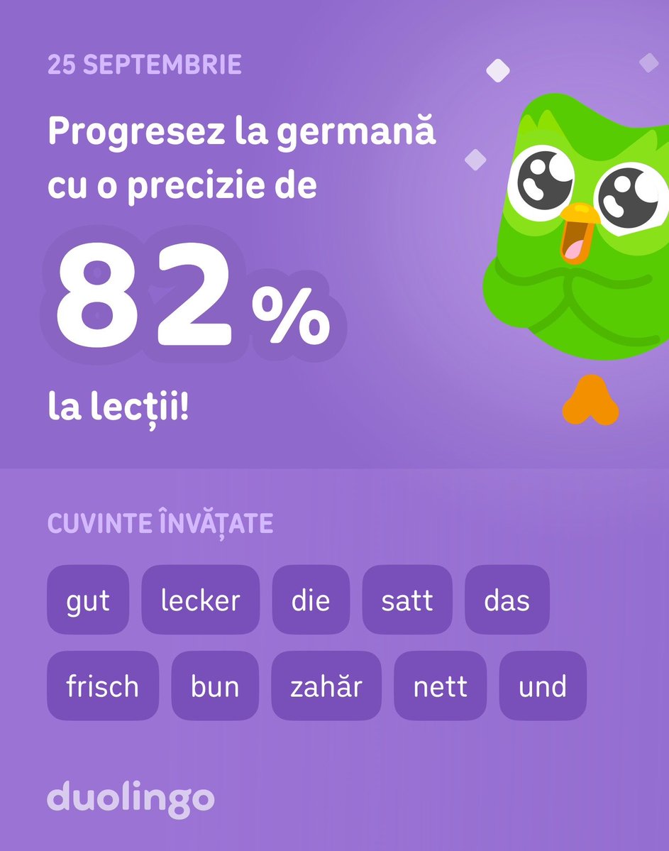 Go_eugene25's tweet photo. @duolingo this is fun. Memory improvement, Brain workout after coma. https://t.co/Vmta4ZvMJU
