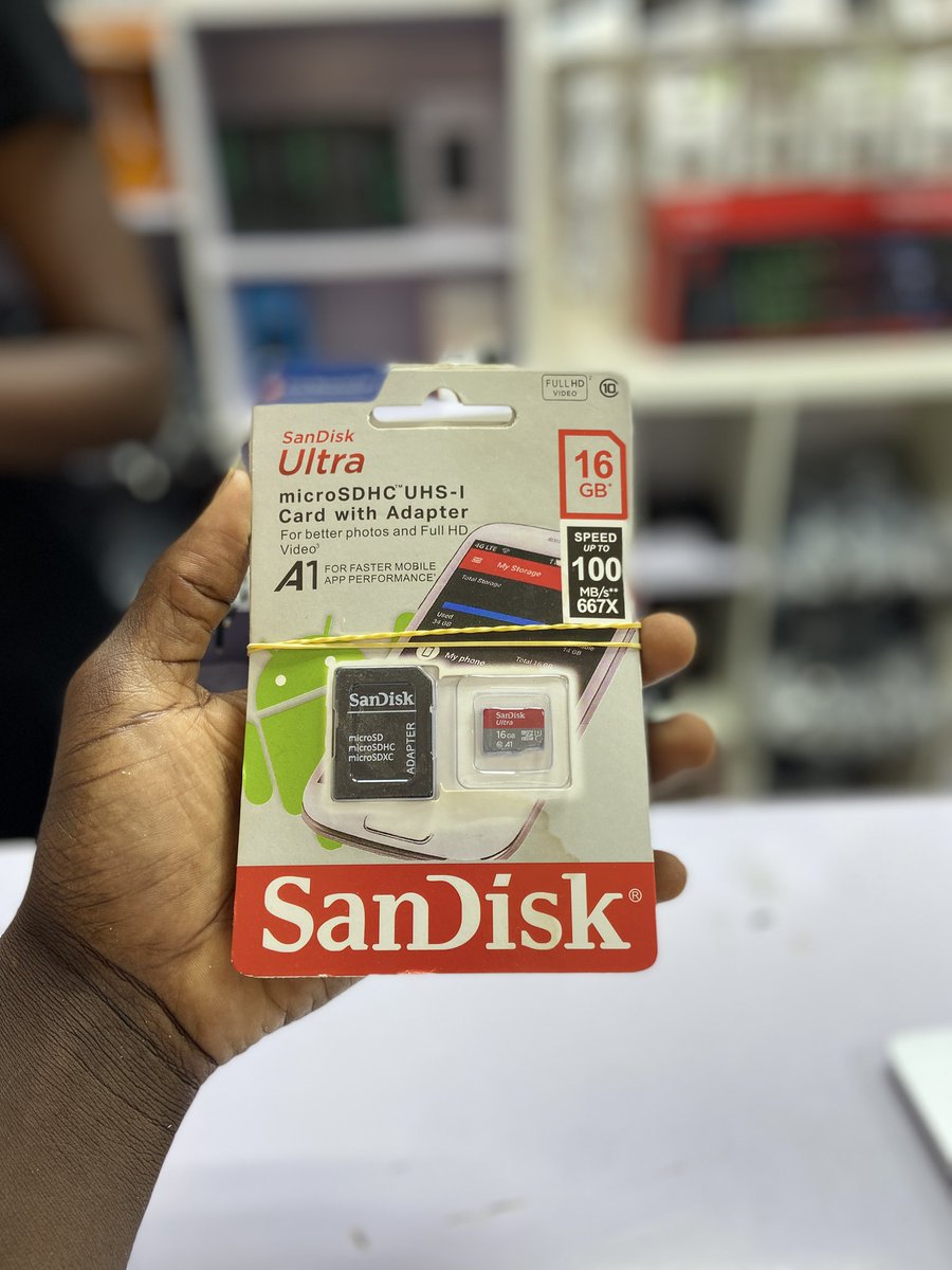 easebuytech's tweet photo. SanDisk Ultra microSD Card available 
Available in 4GB, 16GB, 32GB, 64GB &amp; 128GB.
Perfect for phones, cameras and other compatible devices.
Send us a DM to order https://t.co/B4FTGSTGav