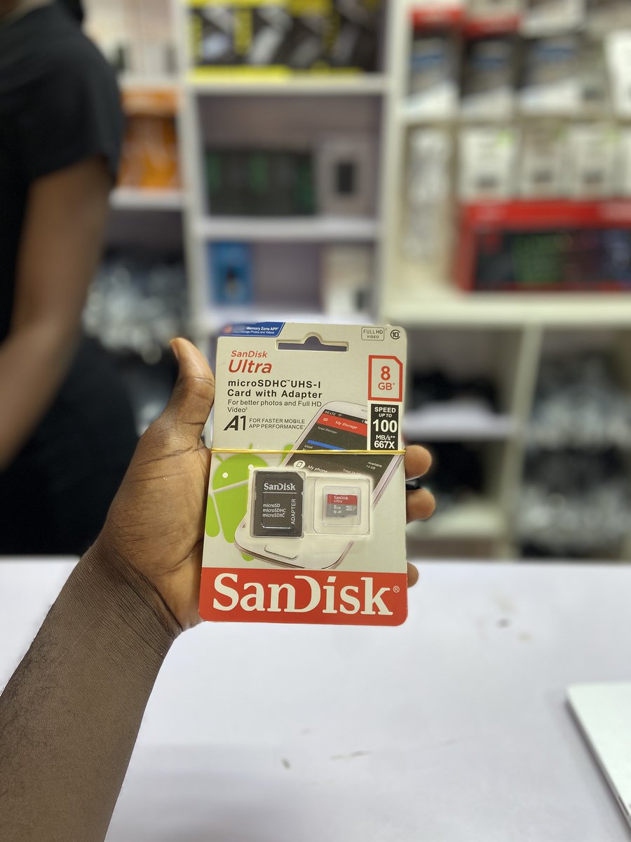 easebuytech's tweet photo. SanDisk Ultra microSD Card available 
Available in 4GB, 16GB, 32GB, 64GB &amp; 128GB.
Perfect for phones, cameras and other compatible devices.
Send us a DM to order https://t.co/B4FTGSTGav