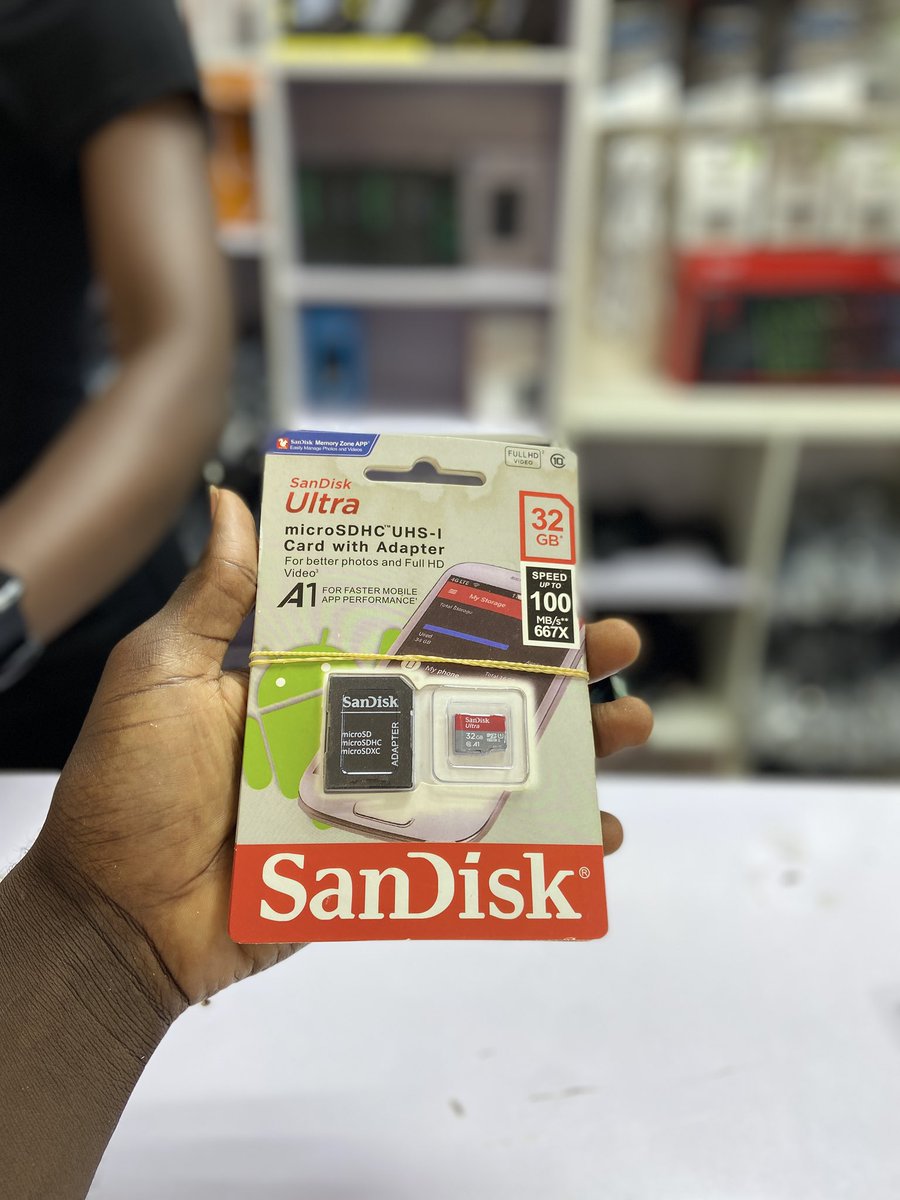 easebuytech's tweet photo. SanDisk Ultra microSD Card available 
Available in 4GB, 16GB, 32GB, 64GB &amp; 128GB.
Perfect for phones, cameras and other compatible devices.
Send us a DM to order https://t.co/B4FTGSTGav