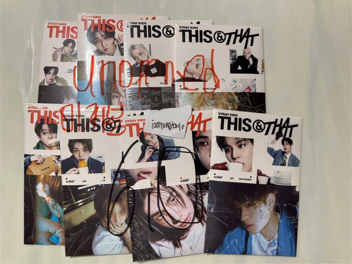 iamyangdoayo's tweet photo. 스트레이키즈 run it 런잇 this & that 디스앤댓 미개봉 앨범 양도 합니다
straykids Unopened album sell

방찬 리노 창빈 현진 한 필릭스 승민 아이엔 예판 특전 인생 스키즈 사웨 럭드 인생 고생 맥시던트 파이브스타 특 럭키드로우 포토카드 콘서트 합 시그 유닛 ate 엠디 md 팬미팅 스키주 카르마 karma do it 두잇 포카

Straykids pc photocard wts sell skz bangchan leeknow changbin hyunjin han felix seungmin in