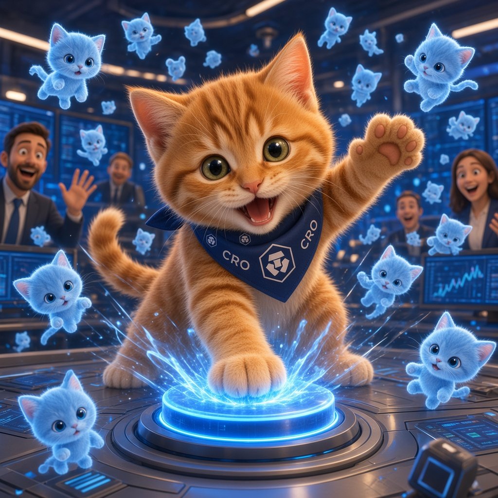 CroCat_Token's tweet photo. If the timeline feels too serious, deploy more cats. 

$CROCAT https://t.co/noDO2m5cog
