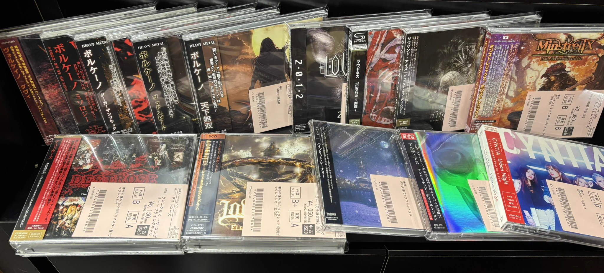 ヘヴィメタル　中古CD　まとめ売り X-এ ディスクユニオンお茶の水ハードロック/ヘヴィメタル館＠買取随時