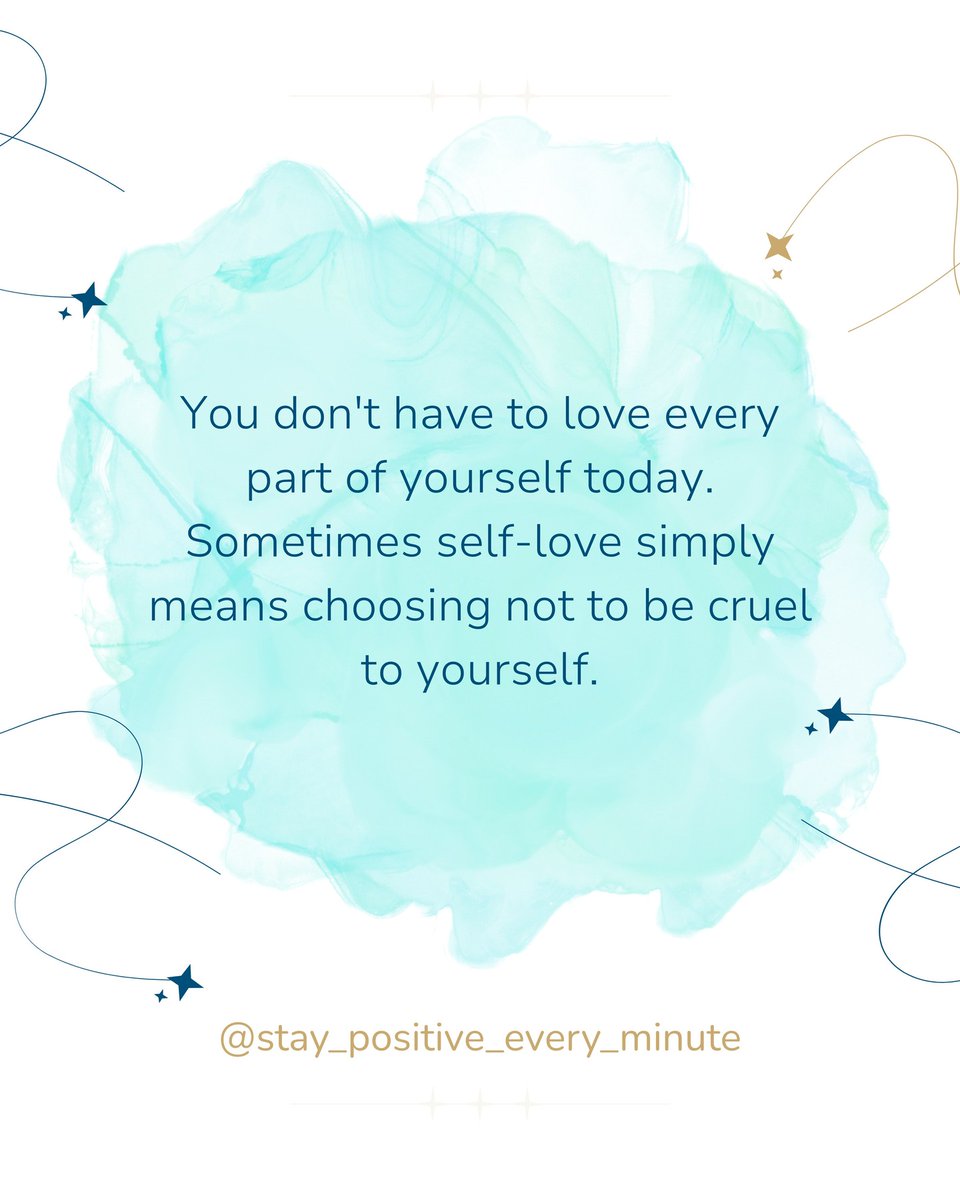 RoseFlocco's tweet photo. Some days, you won’t feel confident, motivated, beautiful, or proud of yourself. That’s okay. Don’t force it. Speak to yourself gently and offer the patience you’d give someone you love. Maybe that’s enough for today. https://t.co/RTnPNBar7s