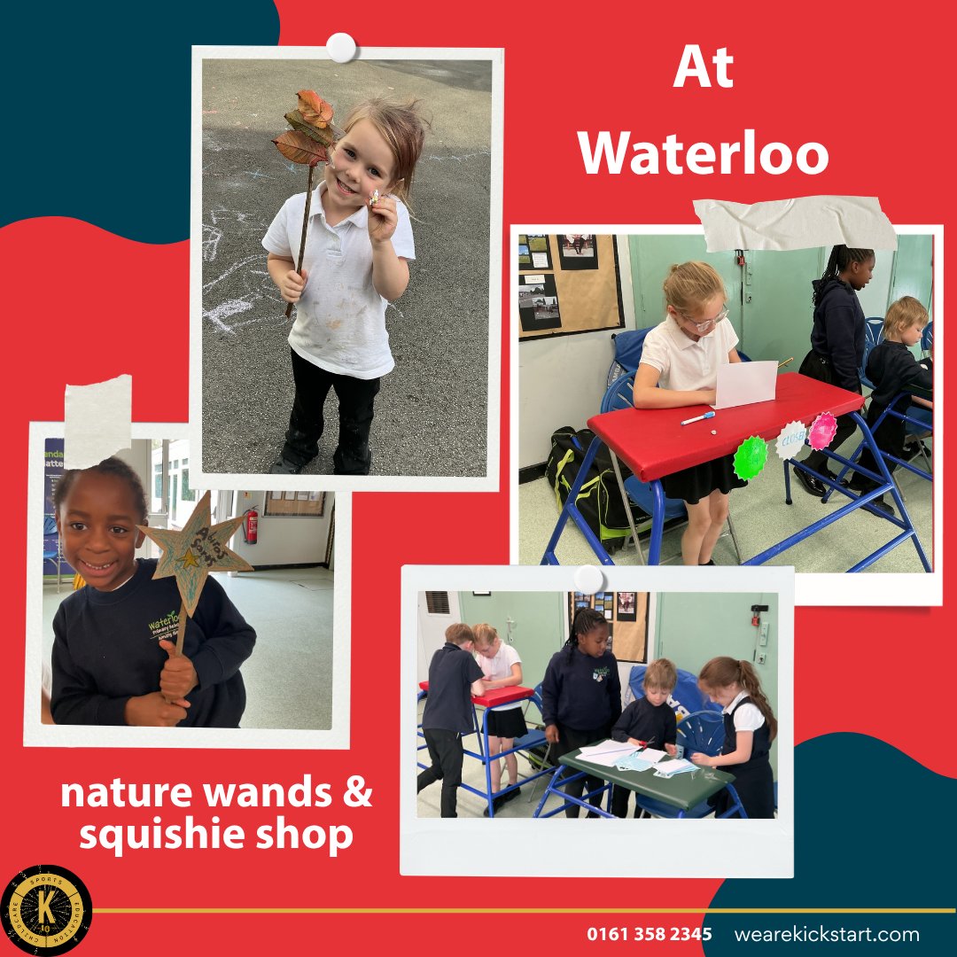 wearekickstart's tweet photo. Yesterday in childcare was full of sunshine, creativity and fun! βοΈ
The children made magical potions, designed their own countries and flags, created nature wands and enjoyed plenty of outdoor play! πΏπ§ͺπ
#Childcare #OutdoorFun #CreativeActivities #Kickstart https://t.co/8hWapvKF7Q
