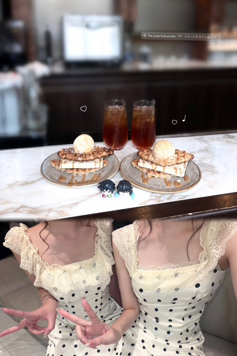 sssdq7's tweet photo. クロッフルも食べれてかわいい写真も撮れて充実した1日だった🥐☕️.⋆𝜗𝜚.†⋆ 𝐺𝑜𝑑 https://t.co/Vg7rk6cRID