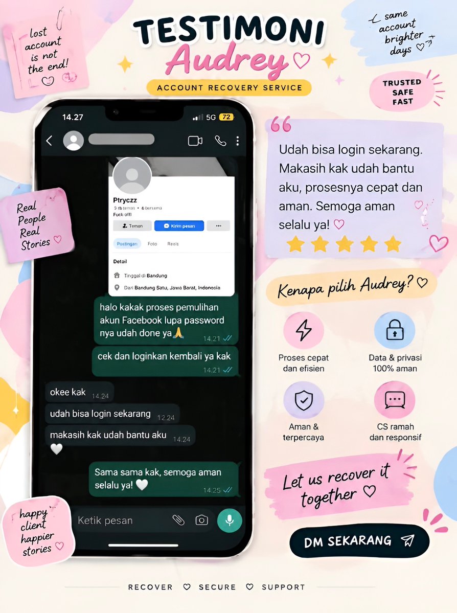 sceneryol's tweet photo. 🔗Menyediakan Jasa pemulihan Akun &amp; Jasa Hapus akun, Jasa Lacak, Sadap WhatsApp

🔗Jasa balikin akun  ,Facebook, Tiktok,Linkedlin, Gmail, Line, all sosmed

🔗Hapus akun Facebook, Instagram, Line, Twitter, YouTube, &amp; lain nyaa

Full testi, Fast Prosess, WhatsApp Di Bio!! https://t.co/PhI6fkKElf