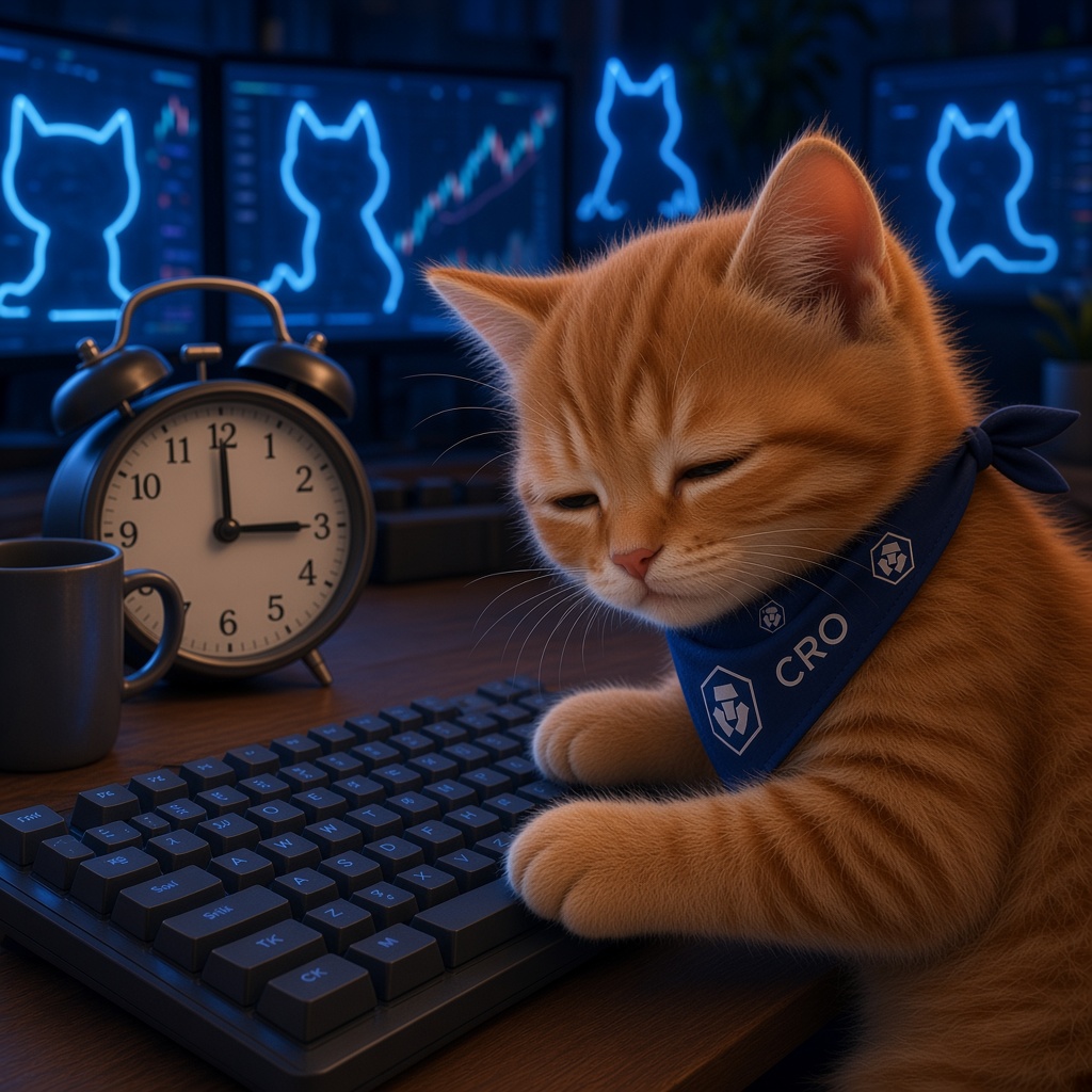 CroCat_Token's tweet photo. The cat coin supercycle will not be televised.

It will be posted at 3am by people who said they were going to sleep. https://t.co/MRfV9bcSOn