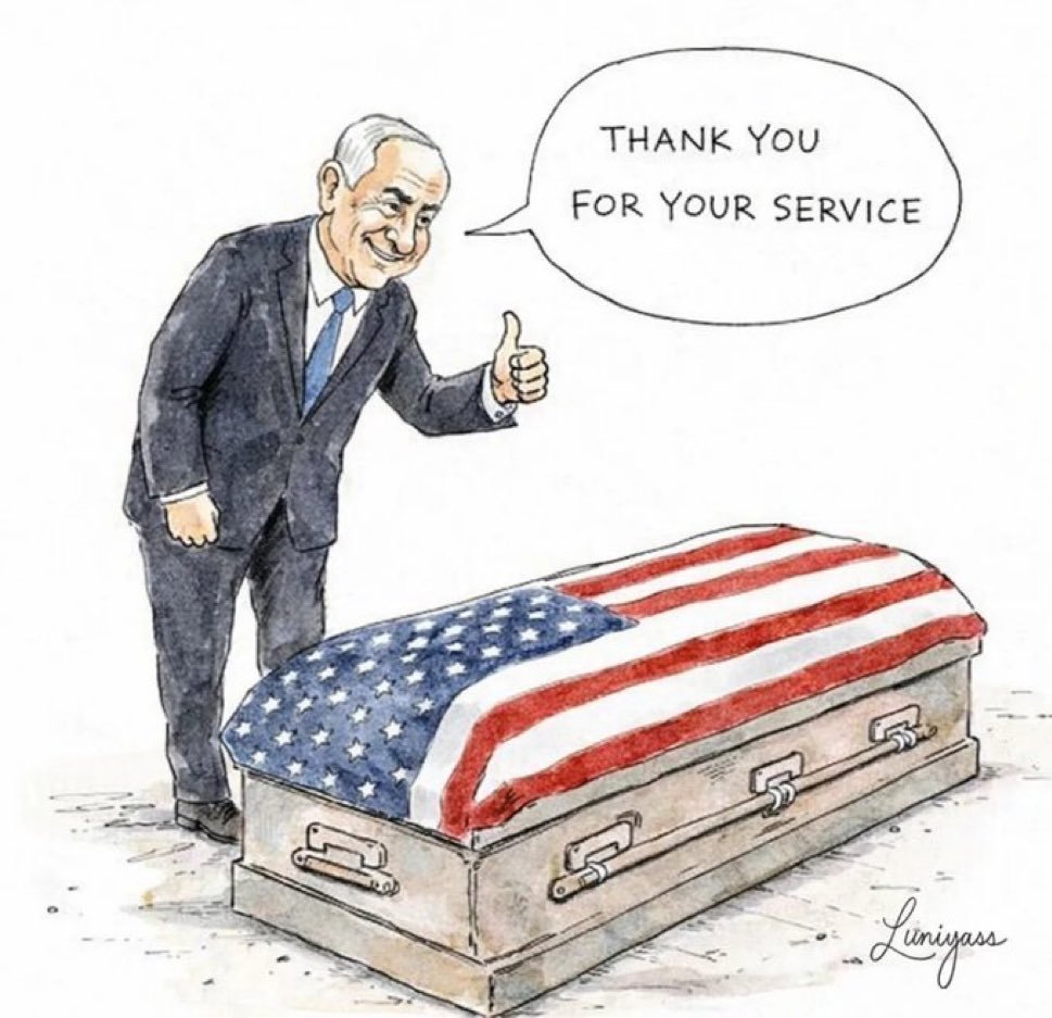 Rabyna46's tweet photo. @georgegalloway Yeah. She died for Israel. Netenyahu is grateful and thanks her for her service and dedication. It's an honour for Americans to die for Israel. https://t.co/KtPwjK9gRX