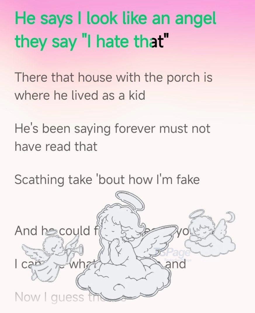 swiftpage13's tweet photo. 🇨🇳Chinese biggest streaming platform QQ music made some stickers popping up in sync with the lyrics. https://t.co/ysgnlN2DBs