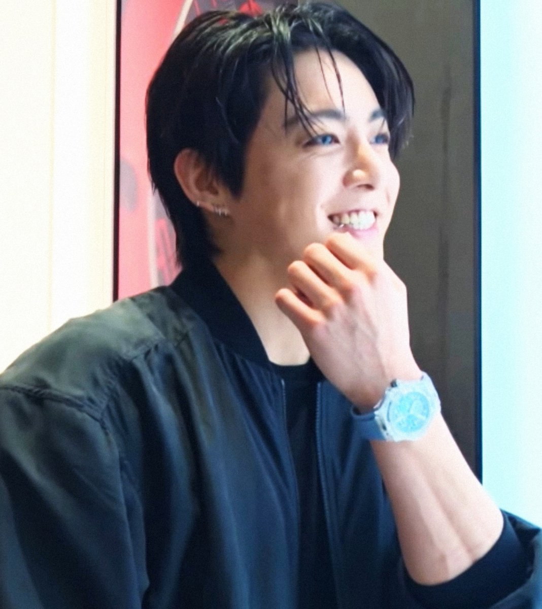 guguloved's tweet photo. his sweet smile ohmygod 🥹💘 https://t.co/7IxoJNGt7a