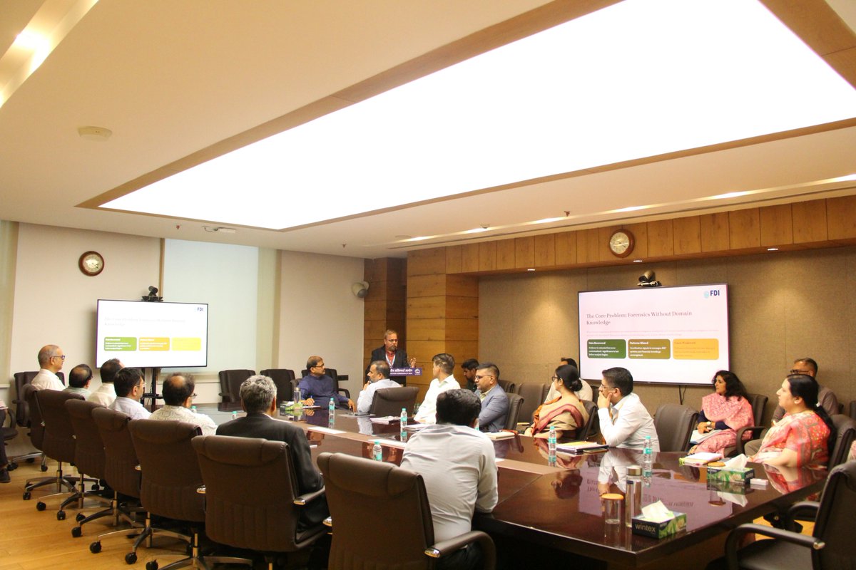 CCI_India's tweet photo. Capacity Building Division successfully organized an interactive workshop on “Digital Forensic Evidence Handling for 100% Court Admissibility” by FDI Labs on 24 September 2026 for officers of CCI and DG CCI. https://t.co/OdFmJi5DXs