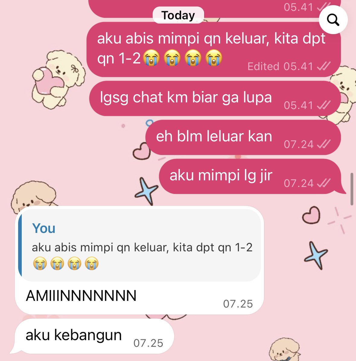 jaemberryna_'s tweet photo. QN 1 BUKAN CERITA RAKYAATTT GEMETER BGT YA ALLAHHHH😭😭😭😭😭😭😭😭 SEE U V SOON URICHIL🥹🥹❤️‍🔥

BENER2 SESUAI SM MIMPI AKU QN NYA HUHU YA ALLAH TERIMA KASIHHH😭😭😭😭🥺🤍 https://t.co/VRIFZeNxIx