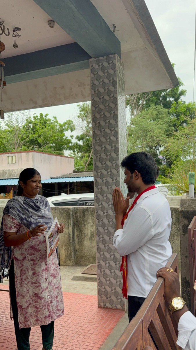 rhevanth95's tweet photo. Day 3 of campaigning in Madhuranthakam.

Another day on the ground - meeting people, speaking about the work being carried out by our government, and taking our message directly to every street and neighbourhood.

The energy, participation and conversations with the people continue to make this campaign deeply engaging.

மக்களோடு… மக்களுக்காக… தொடர்ந்து களத்தில்!

@CMOTamilnadu @TVKVijayHQ @BussyAnand