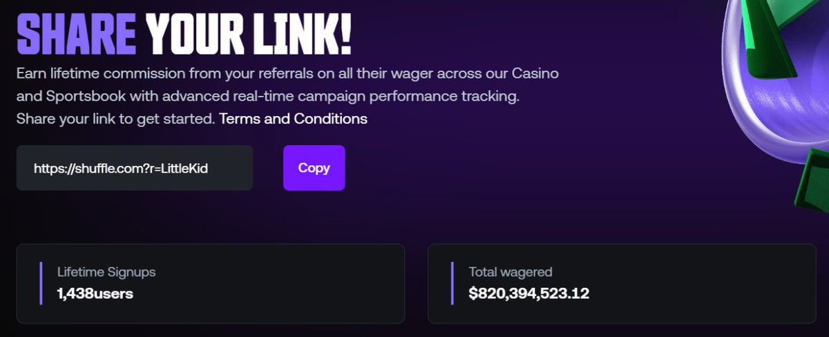 LittleKid's tweet photo. Almost $1 BILLION WAGERED on Shuffle under code LITTLEKID — and growing.

Being a faceless streamer for seven years is not easy. Supporting a community largely from your own pocket is not easy. Reaching nearly a billion dollars in wager volume under the code LITTLEKID is not easy.

The numbers continue to grow for a reason.

@shufflecom is already the clear number one for me, and my players. I could easily leverage these figures for a bigger deal, my DMs are full of offers, but I am loyal. I am already in the best hands, and so are my players. I cannot be bought.

@pp_privatejet_2 joined Shuffle because he understands what is happening here and knows he is in good hands.

PS: I’m a grown man and a kid by heart. Gamble responsibly and follow the law. I never gamble more than I can afford to lose. It’s entertainment and fun, that’s what it should be for you too.