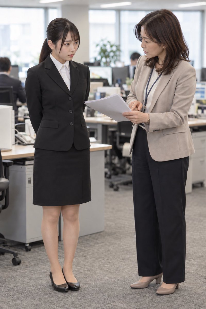 yoyo15317044's tweet photo. ← 注意されても笑っていた学生 → 上司の前で緊張する新入社員
    学生時代は多少のミスなら友達と笑って済ませていたが、会社ではミスを細かく指摘され、真剣な表情で話を聞く。

#生成AI #AIart #DID #拘束 #bondage #damsel #ryona #damselindistress https://t.co/J5xpofhsPt
