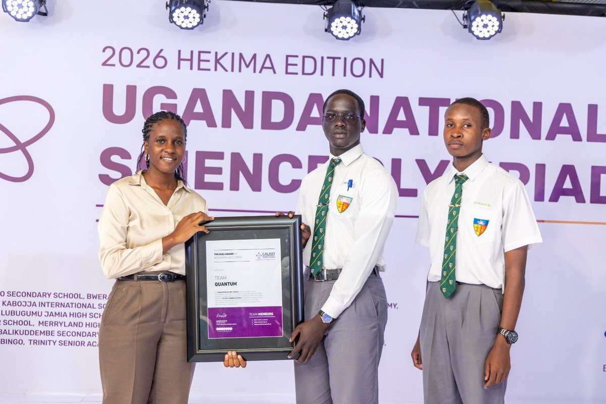 Ngocollege1902's tweet photo. 🚨JUST IN | 3 Top Research Teams. 8 National Round qualifiers. 6th out of 87 at National level.

@ngonians have Done It Again-NASTEC Builds Momentum Through Uganda National Science Olympiad 2026.

Catch Full story on the website 👇 https://t.co/IyVneXHrPB https://t.co/LZMRMykZv6