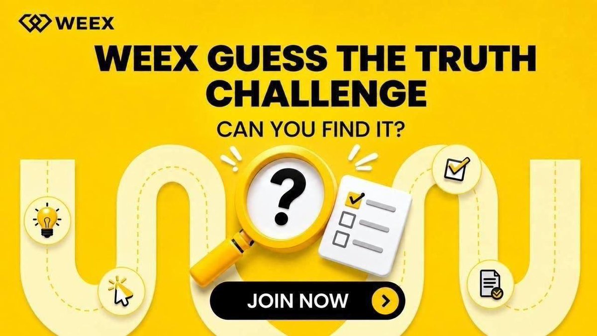 WEEX_Official's tweet photo. 🎯 WEEX Truth Challenge #17 | WEEX AI Wars II
🎁 20 Winners × 5 USDT

❓ What is the total prize pool for AI Wars II?
 🔎 Check the event page, find the answer & take a screenshot!
  👉 Find your first reward here: https://t.co/GrkaxFVmIx
⏰ Sep 25 – Sep 29 (UTC)
💬 Reply with: #WEEXTruthChallenge-17 + Screenshot + WEEX UID
 👉 Join now:https://t.co/pBZ7E8fxSE
#WEEX #WEEXAIWarsII #WEEXTruthChallenge