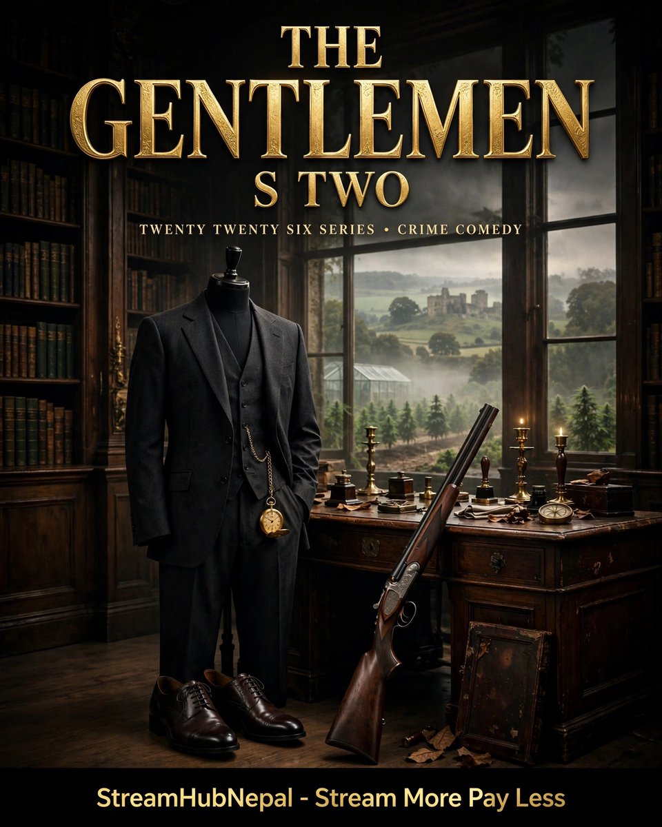LayneUribe3z28's tweet photo. MANNERS. BUSINESS. The Gentlemen Season 2 marks Guy Ritchie’s return to the empire—bringing more crime, comedy, and sharp British style in 2026. https://t.co/F73qA3s1dN