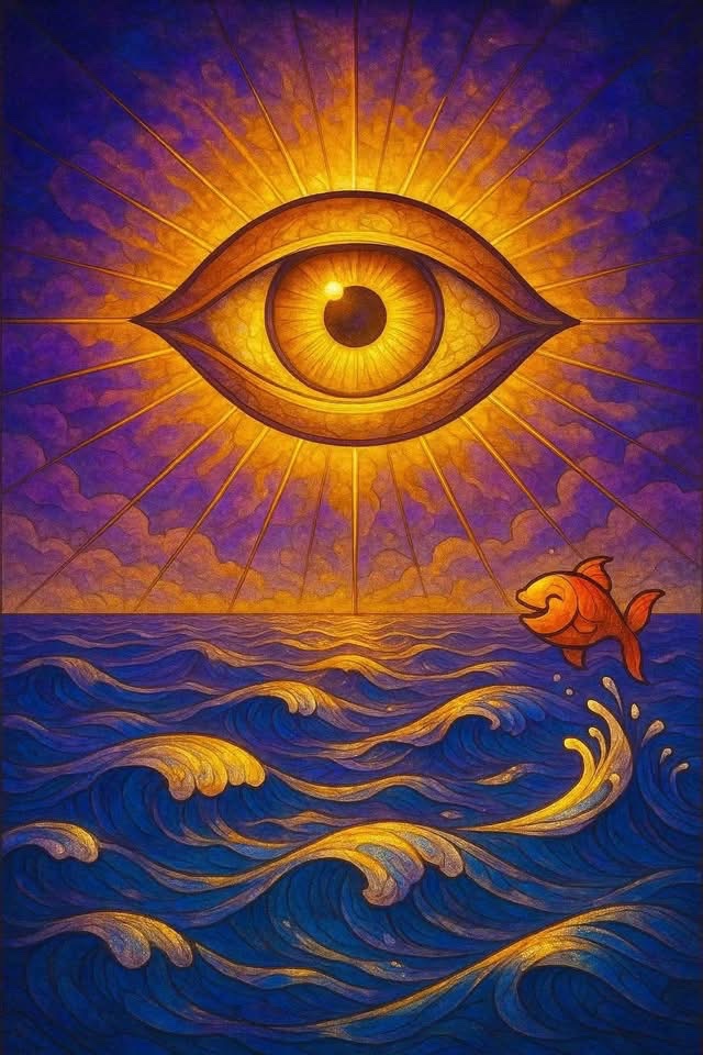 maximumpain333's tweet photo. "To say “I am God” is not heresy. The real heresy is to say “I am not God,” because that implies there is something outside of God. That would mean there is some place, some being, or some aspect of reality that exists independently from the source of all life. And that is simply not possible. There is no such line that can be drawn. There is nothing outside the One. To deny this is not humility; it is mistaken identity.

If God is truly infinite, then God is truly without boundary. And if God is without boundary, then there is no edge where God ends and something else begins. The moment we say, “God is here, but not there,” or “God is in this person but not that one,” or “God is present in this experience but absent in that one,” we are no longer speaking of the Infinite. 

We are speaking of something else, something the mind has wrapped in the cloth of its own fear, control, and preference. A finite God is not God at all. A finite God is a projection. It is a mental object created by the ego to serve its own agenda, something to cling to, manipulate, or fear. And from this place, every perception we have of God becomes a mirror of our own limitations. As Thomas Merton once wrote, “Our idea of God tells us more about ourselves than about Him.” If the God we believe in excludes, punishes, withholds, or favors some over others, we are not seeing the Divine, we are seeing our own unconsciousness reflected back at us.

I understand why people recoil when they hear that phrase. The ego hears “I am God” and thinks it’s a personal claim, as if one small individual self is claiming to be the totality. But that is not what it means. What it actually means is that there is no separation. The identity we believed ourselves to be this little bundle of memory, thoughts, trauma, and roles is not the one making the claim. It is precisely that limited self that dissolves when the truth is seen. What remains is not a person claiming to be God, but the One recognizing itself in form.

Of course, I didn’t always see it this way. My relationship with the Divine has gone through many iterations, each one sacred in its own way. In the beginning, God was external. A powerful figure watching from above, handing out rewards and punishments based on behavior. Then God became the exclusive deity of my group, a version of truth wrapped in certainty. But as my consciousness grew, so did the circle of my understanding. What began as egocentric devotion expanded into a group-centered loyalty, then into a world-centered reverence, and eventually into a recognition that no boundary—religious, cultural, or conceptual can contain the Infinite.

Ken Wilber’s work helped clarify what I was intuitively sensing. His articulation of “growing up” through developmental stages and “waking up” through timeless realization gave language to what had always lived inside me. He taught that we don’t need to reject former views of God, but rather transcend and include them. Each stage reveals a fuller picture, not by replacing what came before, but by expanding it. What I once called “God” was not wrong, it was simply partial. And the deeper I looked, the more I found not a person, not a being, but Being itself. God not as a concept, but as the very substance of consciousness.

As the mystic Kabir once said, “I laugh when I hear the fish in the water is thirsty.” That is the human dilemma. Searching for the Divine while swimming in it. Worshiping what we already are. Seeking what has never been absent. The mind cannot comprehend that what it is looking for is the looking itself.

So now, I rest in the stillness I used to chase. There is only one reality appearing as many faces, one light taking infinite forms. This breath is God. This moment is God. This awareness is God. There is no self left to be proud of it, and no self left to reject it. 

Only the vast, living mystery recognizing itself without name, without distance, without lack. And to know this not believe it, not affirm it, but be it, is the end of the search and the beginning of everything.

✨🙌🏾💫