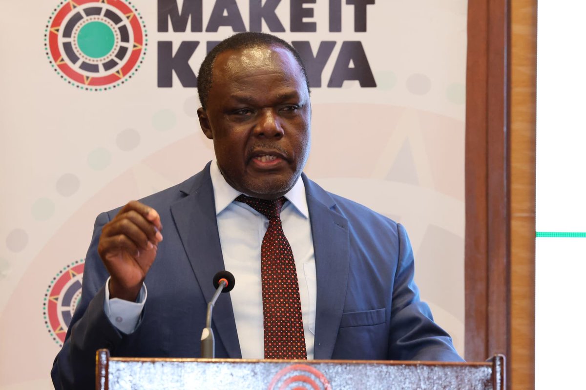 IndustryKE's tweet photo. Industry PS Dr. Juma Mukhwana this morning flagged off the Partnering in Business with Germany Programme, with the first 21 Kenyan enterprises participating.

The enterprises span across agribusiness, fresh produce, tea, coffee, leather, manufacturing,  natural cosmetics and value added food products.

The Economic Partnership  Agreement between Kenya and the European Union guarantees duty- free, quota-free, access to the EU market for all Kenyan exports. 

The PG Programme is expected to firm up sustainable relationships between exporter and buyers. This will foster market access, technology transfer, business cooperation and longterm commercial partnerships.

@DrJumaMukhwana urged the exporters to underatandnthe culture, language and way of life of the Germans, that was crucial for business.
