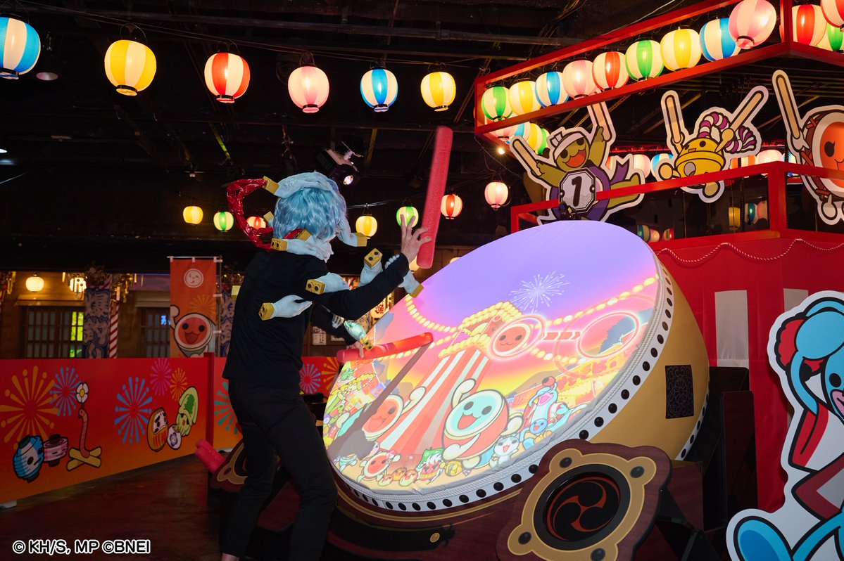 heroaca_aj's tweet photo. #帰ってきた死柄木さんぽ 
続いてはナンジャタウンに出現・・・！

巨大な太鼓の達人に挑戦していますが
結果はどうだったのでしょうか…👀

#ヒロアカAJ #ヒロアカ https://t.co/JleNnLM3Lc