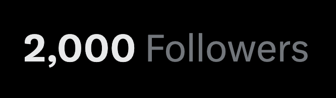 IsJenProduction's tweet photo. Almost exactly a month apart, I've gained 1,000 amazing builders and creators to the network!

As I said a month ago... Let's keep building, motivating, and having a damn good time whilst doing so 🥂 https://t.co/9HYP9IRN5w