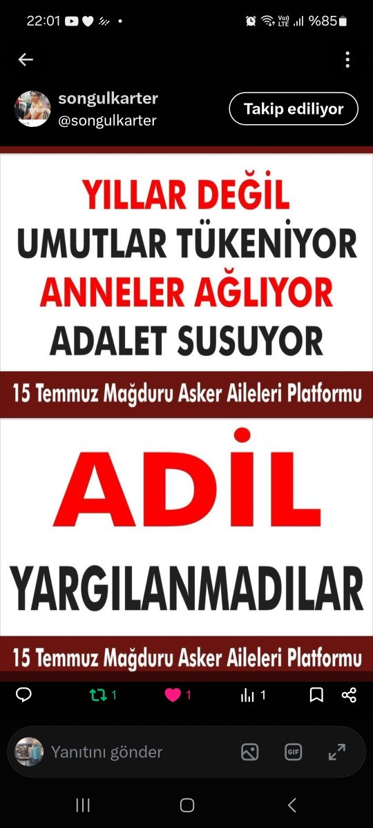 senkal_sab9595's tweet photo. @bulenttufenkci 10 yıldır zindanlarda masum çocuklar nası hayırlımı cümalar https://t.co/s1tycXEXl6