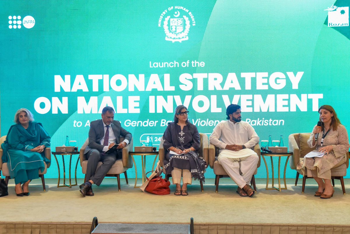 rozanoffice's tweet photo. Rozan collaborated with UNFPA and the Federal Ministry of Human Rights at the launch of the National Strategy on Male Involvement to Prevent GBV, advancing collective efforts to engage men and boys for gender equality and safer communities. https://t.co/IK9M8qQ9BE