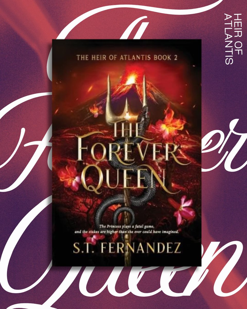 AliaButtelpmxb's tweet photo. The Forever Queen, book 2 in The Heir of Atlantis series, hooked me with political intrigue, brutal stakes, prophecies, and elemental magic. I adored Asherah and Draevyn, and that cliffhanger has me desperate for book 3! https://t.co/ibGPVLJQ85