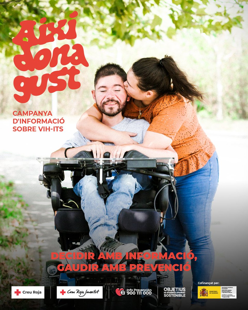 CreuRojaStCugat's tweet photo. Totes les persones tenim dret a viure la nostra sexualitat de manera lliure, segura i saludable. Sense estigmes, sense mites i amb la informació necessària per poder decidir. Així sí que fa gust. https://t.co/V2vyuXIJdT