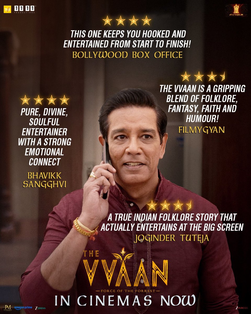 TR_SONIYA's tweet photo. A folklore-inspired adventure reaches cinemas, bringing mystery, fantasy, supernatural moments, and a compelling story to audiences today. #THEVVAANInCinemasNow https://t.co/t3ldPMrJLW https://t.co/rziumNpqTT