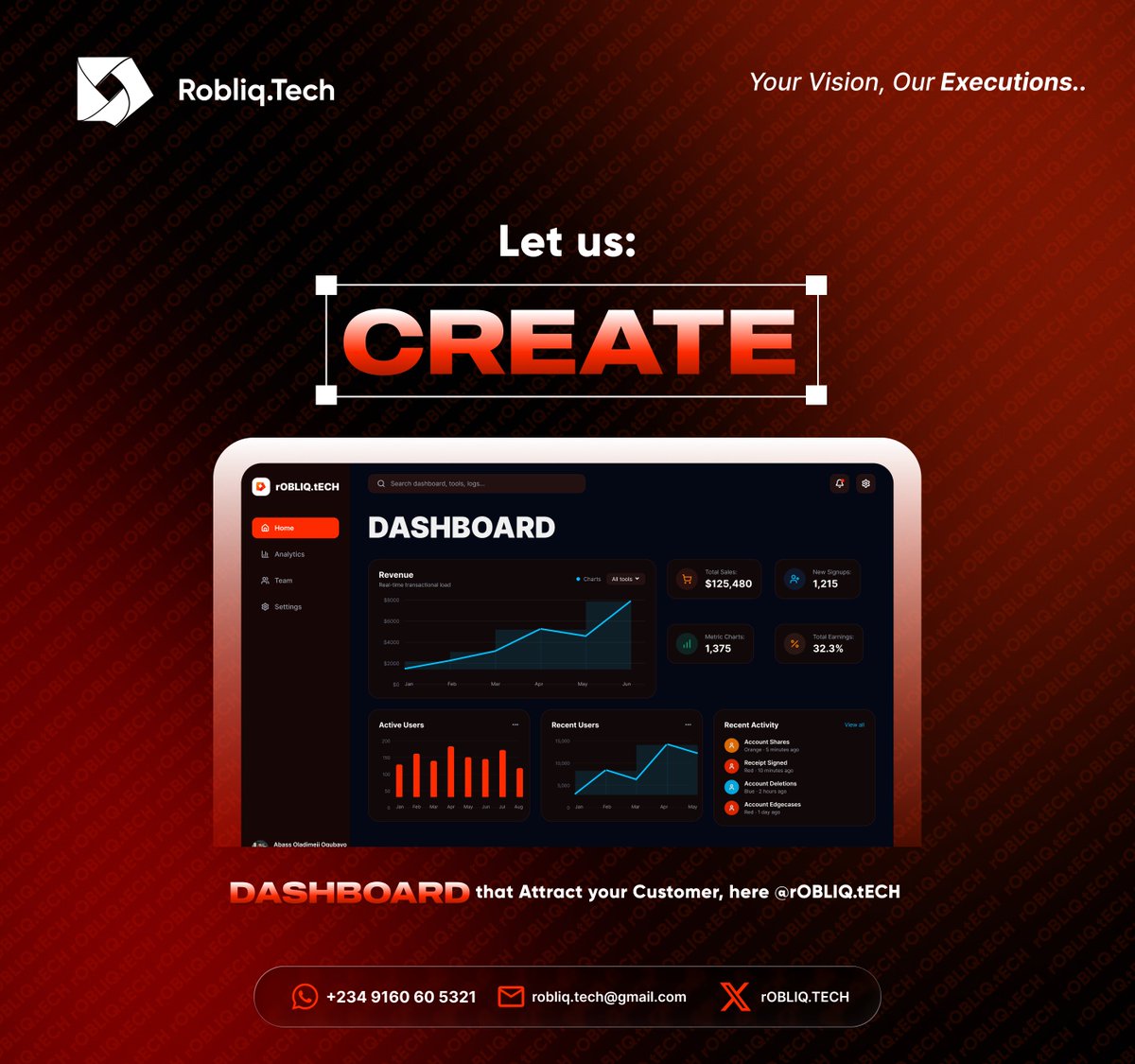 rOBLIQtECH's tweet photo. Let handle your Tech Worries 🔥🚀🚀

#rOBLIQtECH #Tech #WebDevelopment #UIUX #Branding #GraphicDesign #DigitalSolutions https://t.co/yhvWaBCSLQ