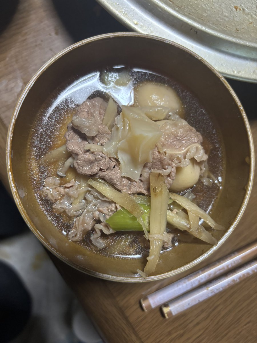 m0921yt's tweet photo. 芋煮！美味(*´༥` *) https://t.co/HDfddtMMd0