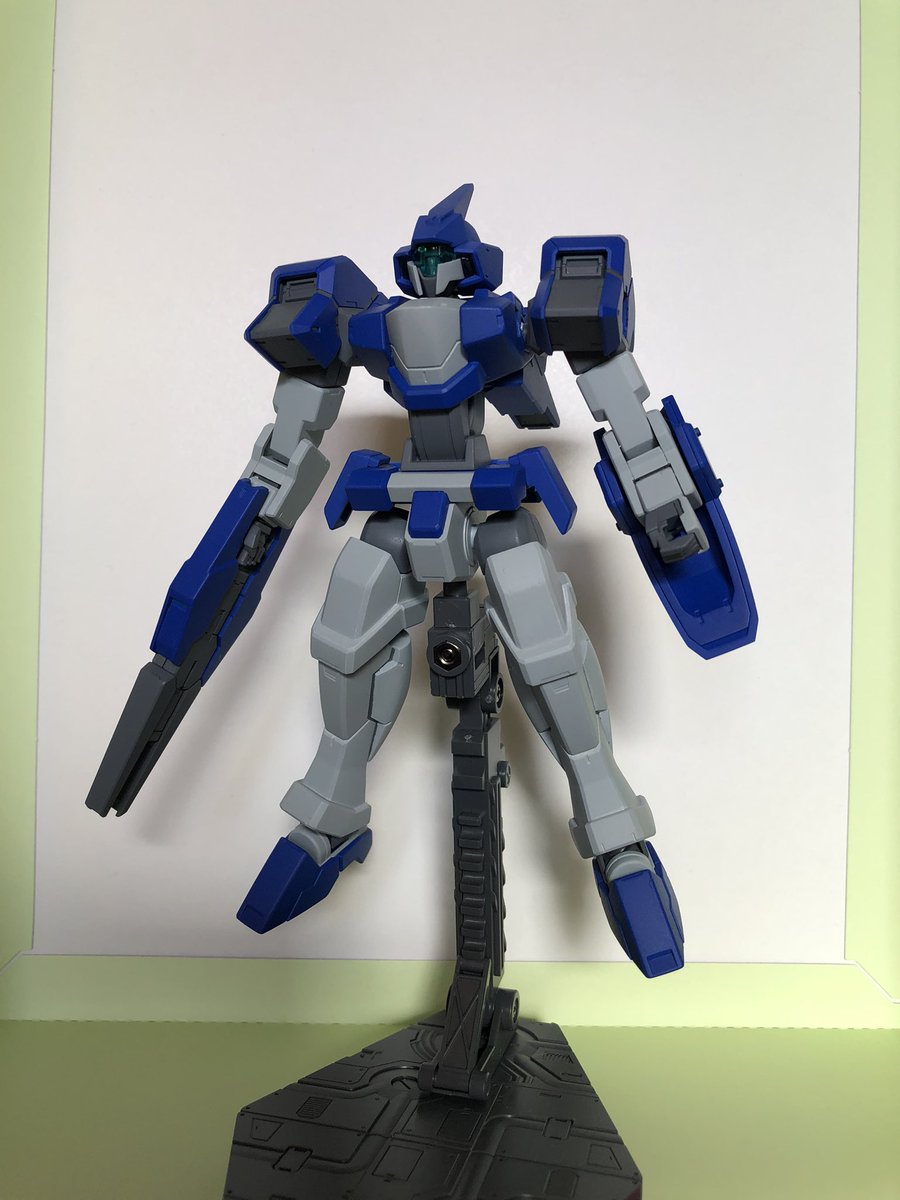 attained255's tweet photo. HG ジェノアスOカスタム
完成しました
足裏の肉抜きを埋める以外は割と作業が容易でした https://t.co/lnJmFAx3jz
