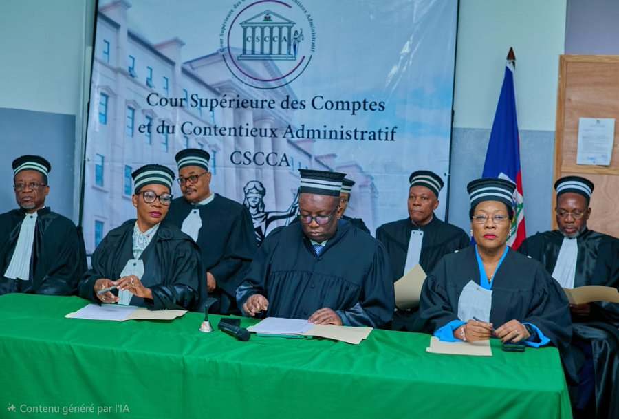 lequotidien509's tweet photo. Vingt-neuf nouveaux Comptables publics assistants du Ministère de l'Économie et des Finances ont prêté serment par-devant le Conseil de la Cour supérieure des comptes et du contentieux administratif (CSCCA).
#Haïti #CSCCA #MEF #FinancesPubliques #lequotidien509 @csccahaiti https://t.co/DdfVnNnRTu
